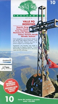 Abbildung von: Valle Po - Monviso - Monte Bracco: 10 - Fraternali Editore