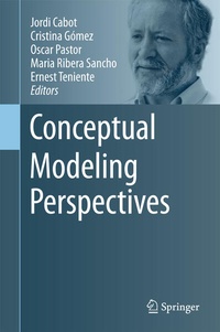 Enlarge image Cover: Conceptual Modeling Perspectives - Springer