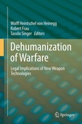 Cover: Dehumanization of Warfare - Springer