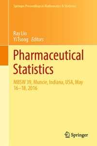 Enlarge image Cover: Pharmaceutical Statistics - Springer