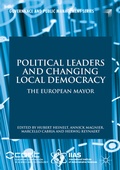 Cover: Political Leaders and Changing Local Democracy - Palgrave Macmillan