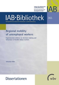 Abbildung von: Regional mobility of unemployed workers - wbv Media