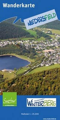Abbildung von: Wanderkarte Niedersfeld - grünes herz