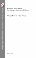 Cover: Wissensformen - Wehrhahn Verlag