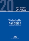 Cover: JUVE Handbuch Wirtschaftskanzleien 2017/2018 - JuVe