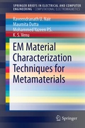 Cover: EM Material Characterization Techniques for Metamaterials - Springer