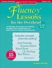 Enlarge image Cover: Fluency Lessons for the Overhead: Grades 4-6 - Scholastic US