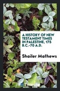 Cover: A History of New Testament Times in Palestine, 175 B.C.-70 A.D. - Trieste Publishing
