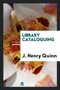 Cover: Library Cataloguing - Trieste Publishing