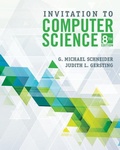 Cover: Invitation to Computer Science, Loose-Leaf Version - CENGAGE Learning Custom Publishing