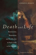 Cover: Death and Life - Wipf & Stock Publishers