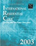 Cover: International Residential Code 2003 - International Code Council