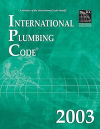 Enlarge image Cover: International Plumbing Code 2003 - International Code Council
