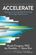 Cover: Accelerate - It Revolution Press
