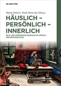 Cover: H&auml;uslich - pers&ouml;nlich - innerlich - De Gruyter Akademie Forschung