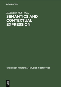 Enlarge image Cover: Semantics and Contextual Expression - De Gruyter Mouton