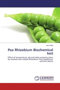 Cover: Pea Rhizobium Biochemical test - LAP Lambert Academic Publishing