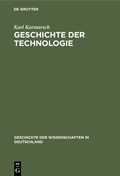Abbildung von: Geschichte der Technologie - De Gruyter Oldenbourg