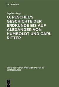 Abbildung von: O. Peschel's Geschichte der Erdkunde bis auf Alexander von Humboldt und Carl Ritter - De Gruyter Oldenbourg