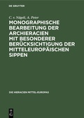 Abbildung von: Monographische Bearbeitung der Archieracien mit besonderer Berücksichtigung der mitteleuropäischen Sippen - De Gruyter Oldenbourg