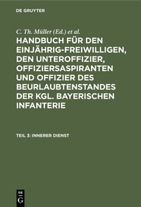 Abbildung von: Innerer Dienst - De Gruyter Oldenbourg