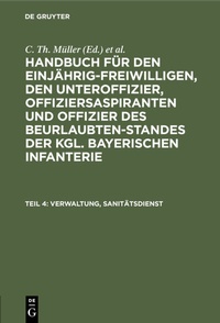 Abbildung von: Verwaltung, Sanitätsdienst - De Gruyter Oldenbourg