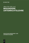 Cover: Besondere Unterrichtslehre - De Gruyter Oldenbourg