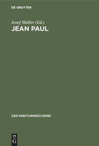 Enlarge image Cover: Jean Paul - De Gruyter Oldenbourg