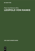 Cover: Leopold von Ranke - De Gruyter Oldenbourg