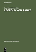 Cover: Leopold von Ranke - De Gruyter Oldenbourg