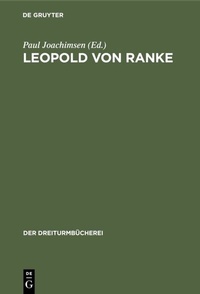 Enlarge image Cover: Leopold von Ranke - De Gruyter Oldenbourg