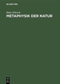 Cover: Metaphysik der Natur - De Gruyter Oldenbourg