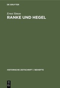 Bild: Ranke und Hegel - De Gruyter Oldenbourg