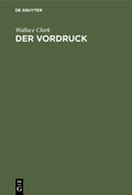 Cover: Der Vordruck - De Gruyter Oldenbourg
