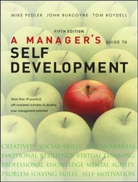 Enlarge image Cover: A Manager's Guide to Self Development - McGraw-Hill Professional