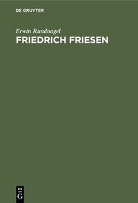 Bild: Friedrich Friesen - De Gruyter Oldenbourg