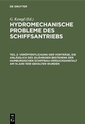 Cover: Ver&ouml;ffentlichung der Vortr&auml;ge, die anl&auml;&szlig;lich des 25j&auml;hrigen Bestehens der Hamburgischen Schiffbau-Versuchsanstalt am 14.Juni 1939 gehalten wurden - De Gruyter Oldenbourg