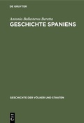 Bild: Geschichte Spaniens - De Gruyter Oldenbourg