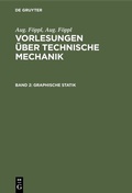 Cover: Graphische Statik - De Gruyter Oldenbourg