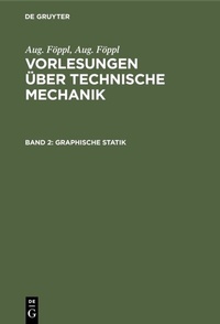 Enlarge image Cover: Graphische Statik - De Gruyter Oldenbourg