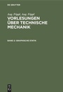 Cover: Graphische Statik - De Gruyter Oldenbourg