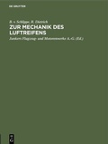 Cover: Zur Mechanik des Luftreifens - De Gruyter Oldenbourg