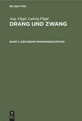 Cover: Der ebene Spannungszustand - De Gruyter Oldenbourg