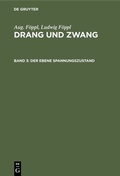 Cover: Der ebene Spannungszustand - De Gruyter Oldenbourg
