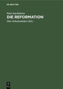 Cover: Die Reformation - De Gruyter Oldenbourg