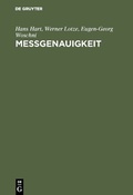 Cover: Me&szlig;genauigkeit - De Gruyter Oldenbourg
