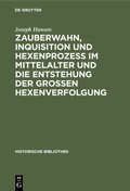 Cover: Zauberwahn, Inquisition und Hexenproze&szlig; im Mittelalter und die Entstehung der gro&szlig;en Hexenverfolgung - De Gruyter Oldenbourg