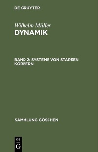 Abbildung von: Systeme von starren Körpern - De Gruyter