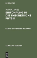 Cover: Statistische Mechanik - De Gruyter