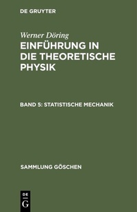 Abbildung von: Statistische Mechanik - De Gruyter